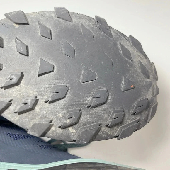 Salomon Womens 9.5 Outline Mid GTX W Navy Blazer Hydro Guacamole Outdoor Shoes - Picture 16 of 16